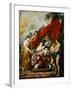 The Birth of the Dauphin at Fontainebleau (The Marie De' Medici Cycl)-Peter Paul Rubens-Framed Giclee Print