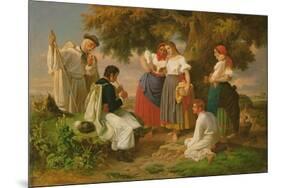 The Birth of the Folk-Song-Janos Janko-Mounted Giclee Print