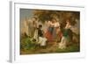 The Birth of the Folk-Song-Janos Janko-Framed Giclee Print