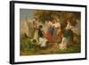 The Birth of the Folk-Song-Janos Janko-Framed Giclee Print