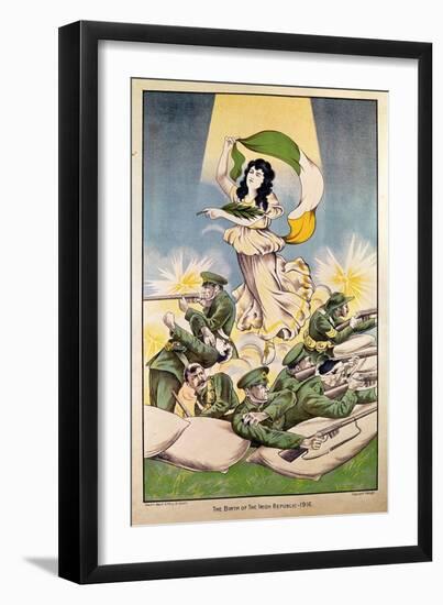 The Birth of the Irish Republic, 1916-null-Framed Giclee Print