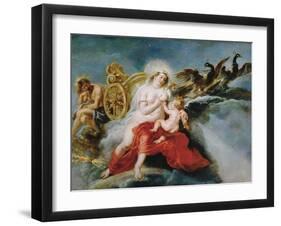 The Birth of the Milky Way, 1636-1637-Peter Paul Rubens-Framed Giclee Print