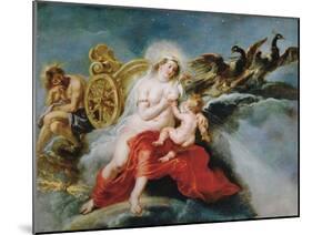 The Birth of the Milky Way, 1636-1637-Peter Paul Rubens-Mounted Giclee Print