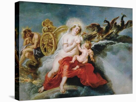 The Birth of the Milky Way, 1636-1637-Peter Paul Rubens-Stretched Canvas