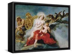 The Birth of the Milky Way, 1636-1637-Peter Paul Rubens-Framed Stretched Canvas