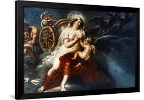 The Birth of the Milky Way, 1668-Peter Paul Rubens-Framed Giclee Print