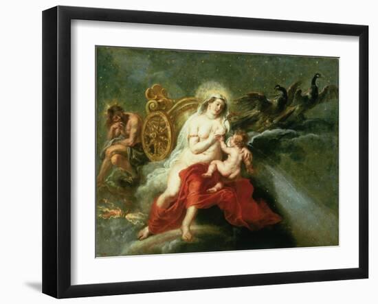 The Birth of the Milky Way, 1668-Peter Paul Rubens-Framed Giclee Print