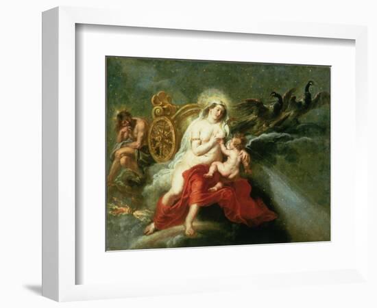 The Birth of the Milky Way, 1668-Peter Paul Rubens-Framed Giclee Print