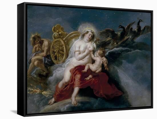 The Birth of the Milky Way, Ca 1637-Peter Paul Rubens-Framed Stretched Canvas