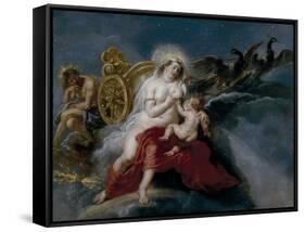 The Birth of the Milky Way, Ca 1637-Peter Paul Rubens-Framed Stretched Canvas