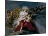 The Birth of the Milky Way, Ca 1637-Peter Paul Rubens-Mounted Giclee Print