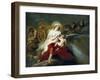 The Birth of the Milky Way-Peter Paul Rubens-Framed Art Print