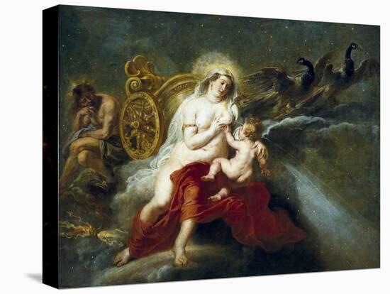 The Birth of the Milky Way-Peter Paul Rubens-Stretched Canvas