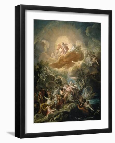 The Birth of the Sun and the Triumph of Bacchus, ca. 1761.-Corrado Giaquinto-Framed Giclee Print