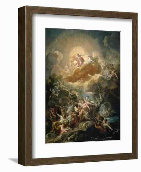 The Birth of the Sun and the Triumph of Bacchus, ca. 1761.-Corrado Giaquinto-Framed Giclee Print