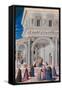 The Birth of the Virgin, 1467-Fra Carnevale-Framed Stretched Canvas