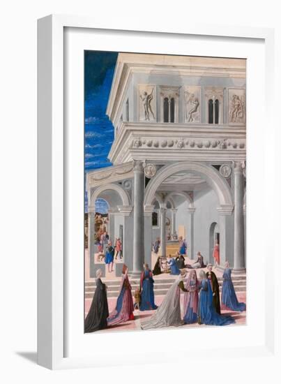 The Birth of the Virgin, 1467-Fra Carnevale-Framed Giclee Print