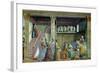 The Birth of the Virgin, 1486-90-Domenico Ghirlandaio-Framed Giclee Print