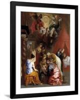 The Birth of the Virgin, 1650-1660-Jan-Erasmus Quellinus-Framed Giclee Print