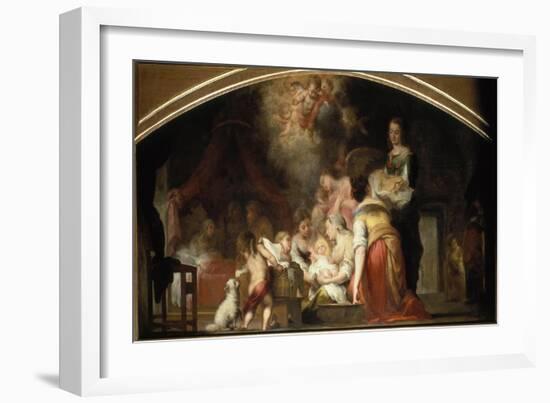 The Birth of the Virgin, 1661-Bartolomé Estéban Murillo-Framed Giclee Print