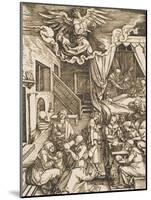 The Birth of the Virgin, from the Series "The Life of the Virgin", C.1503-04, Printed C.1600-Albrecht Dürer-Mounted Giclee Print