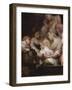 The Birth of the Virgin, Painted for the Chapel of Saint Paul at Seville Cathedral, 1661, Detail-Bartolome Esteban Murillo-Framed Giclee Print