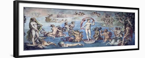 The Birth of Venus, 1556-1557-Giorgio Vasari-Framed Premium Giclee Print