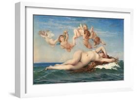 The Birth of Venus, 1863, 19th Century-null-Framed Premium Giclee Print