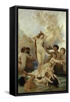 The Birth of Venus, 1879-William Adolphe Bouguereau-Framed Stretched Canvas