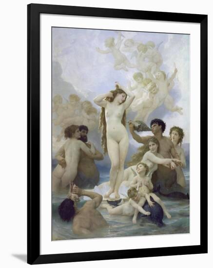 The Birth of Venus, 1879-William Adolphe Bouguereau-Framed Giclee Print