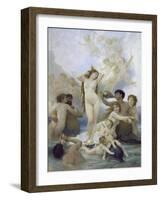 The Birth of Venus, 1879-William Adolphe Bouguereau-Framed Giclee Print