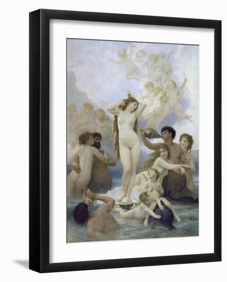 The Birth of Venus, 1879-William Adolphe Bouguereau-Framed Giclee Print