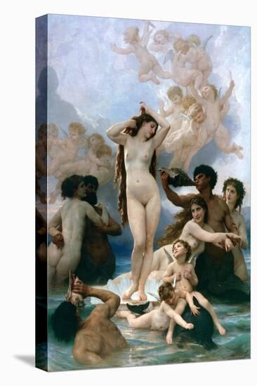 The Birth of Venus, 1879-William-Adolphe Bouguereau-Stretched Canvas