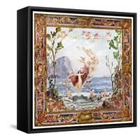 The Birth of Venus, 1900-Arthur John Black-Framed Stretched Canvas