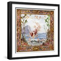 The Birth of Venus, 1900-Arthur John Black-Framed Giclee Print