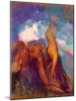 The Birth of Venus, 1912 (Pastel on Paper)-Odilon Redon-Mounted Giclee Print