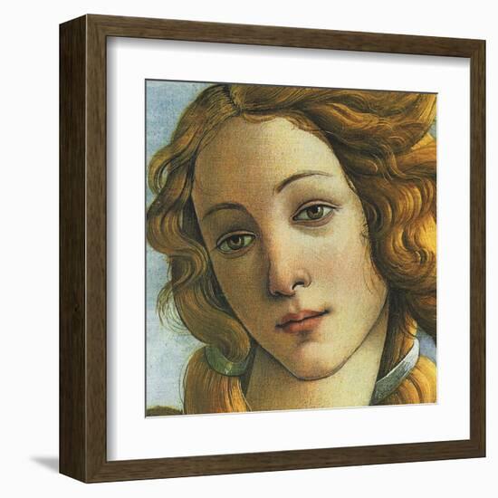 The Birth of Venus, c.1485 (detail)-Sandro Botticelli-Framed Art Print