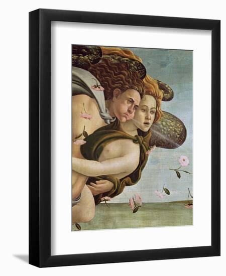 The Birth of Venus, c.1485 (detail)-Sandro Botticelli-Framed Premium Giclee Print