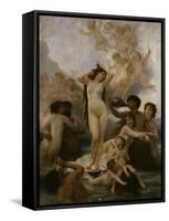 The Birth of Venus, c.1879-William Adolphe Bouguereau-Framed Stretched Canvas