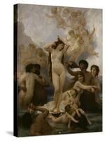 The Birth of Venus, c.1879-William Adolphe Bouguereau-Stretched Canvas