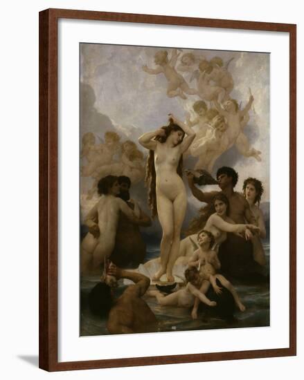 The Birth of Venus, c.1879-William Adolphe Bouguereau-Framed Giclee Print