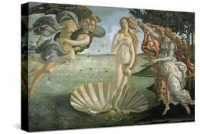 The Birth of Venus, Ca. 1485-Sandro Botticelli-Stretched Canvas