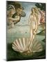 The Birth of Venus, Detail, c.1485-Sandro Botticelli-Mounted Giclee Print