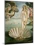 The Birth of Venus, Detail, c.1485-Sandro Botticelli-Mounted Giclee Print