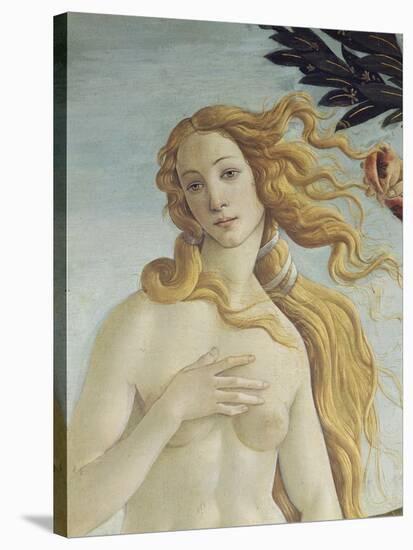 The Birth of Venus (Detail)-Sandro Botticelli-Stretched Canvas