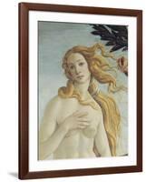 The Birth of Venus (Detail)-Sandro Botticelli-Framed Giclee Print