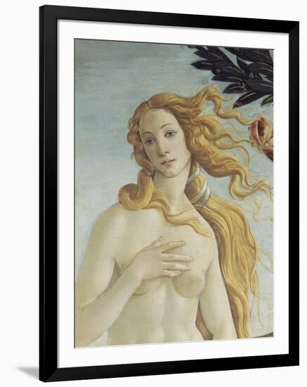 The Birth of Venus (Detail)-Sandro Botticelli-Framed Giclee Print