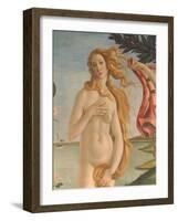 The Birth of Venus (Detail)-Sandro Botticelli-Framed Giclee Print