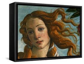 The Birth of Venus (Head of Venus), 1486-Sandro Botticelli-Framed Stretched Canvas