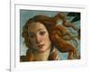 The Birth of Venus (Head of Venus), 1486-Sandro Botticelli-Framed Giclee Print